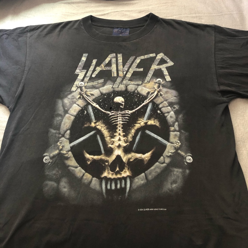 Slayer Divine Intervention Brockum 1994 EU Tour